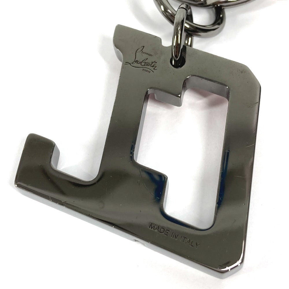 Christian Louboutin 3225169 CLロゴ バッグチャーム キーホルダー メタル ユニセックス レッド - brandshop-reference