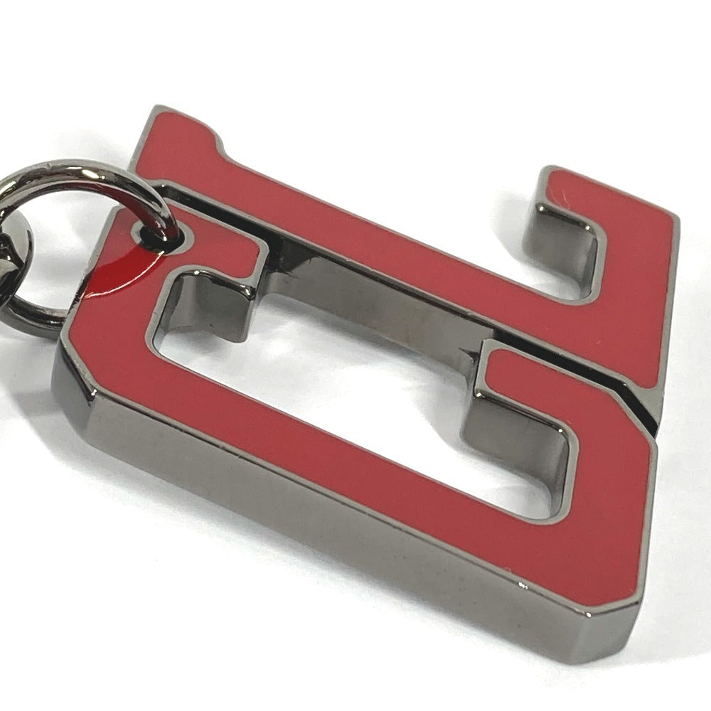 Christian Louboutin 3225169 CLロゴ バッグチャーム キーホルダー メタル ユニセックス レッド - brandshop-reference