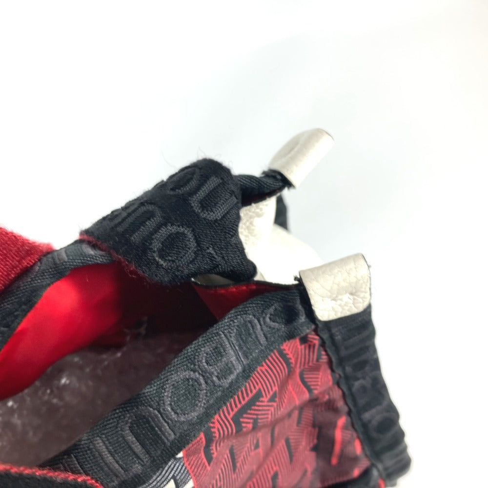 Christian Louboutin ロゴ 2WAYバッグ ハンドバッグ トートバッグ カバン ショルダーバッグ ナイロン ユニセックス レッド - brandshop-reference