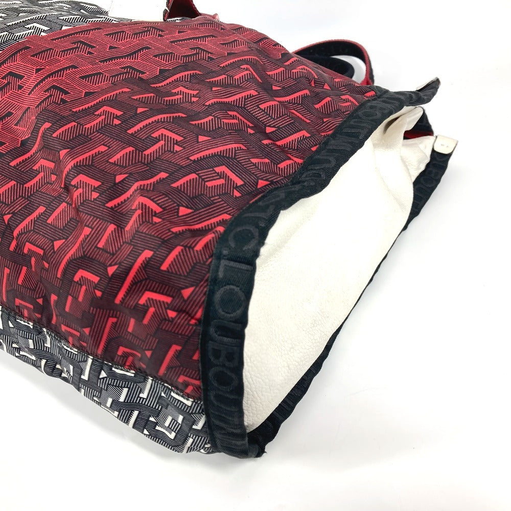 Christian Louboutin ロゴ 2WAYバッグ ハンドバッグ トートバッグ カバン ショルダーバッグ ナイロン ユニセックス レッド - brandshop-reference