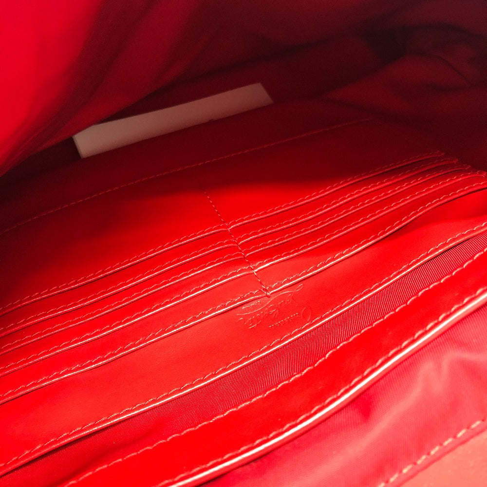 Christian Louboutin 3195233 スタッズ ルビクリック メッセンジャーバッグ バック カバン ショルダーバッグ レザー ユニセックス ブラック - brandshop-reference