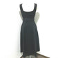 JILLSTUART 092-7240038 with tags, belt included, Saeko x sweet collaboration Larisa dress, wool, black, women's