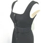 JILLSTUART 092-7240038 with tags, belt included, Saeko x sweet collaboration Larisa dress, wool, black, women's
