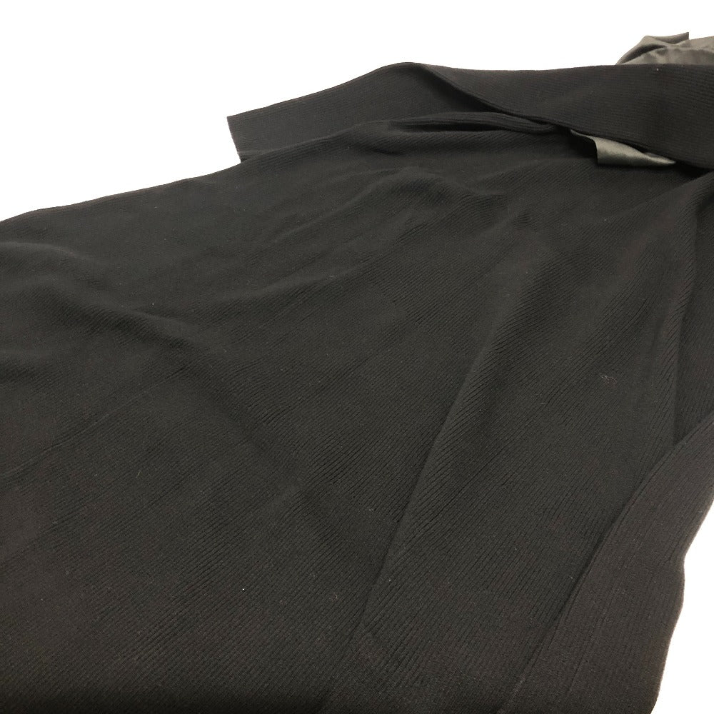 JILLSTUART ニット フリル アパレル ドレス ロングワンピース ワンピース レーヨン レディース ブラック - brandshop-reference