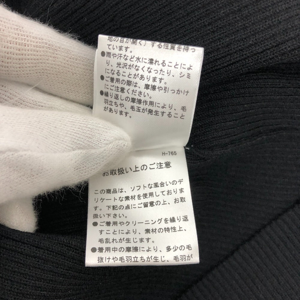 JILLSTUART ニット フリル アパレル ドレス ロングワンピース ワンピース レーヨン レディース ブラック - brandshop-reference