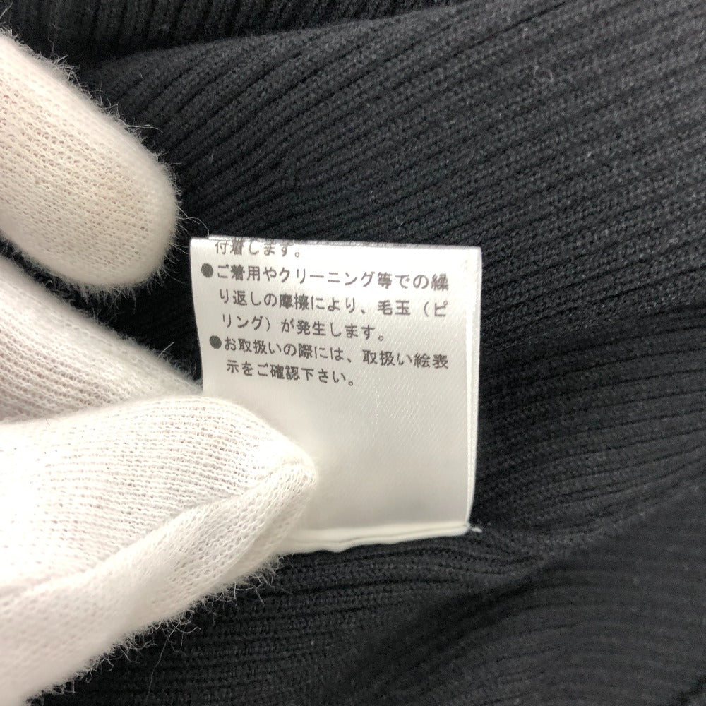 JILLSTUART ニット フリル アパレル ドレス ロングワンピース ワンピース レーヨン レディース ブラック - brandshop-reference