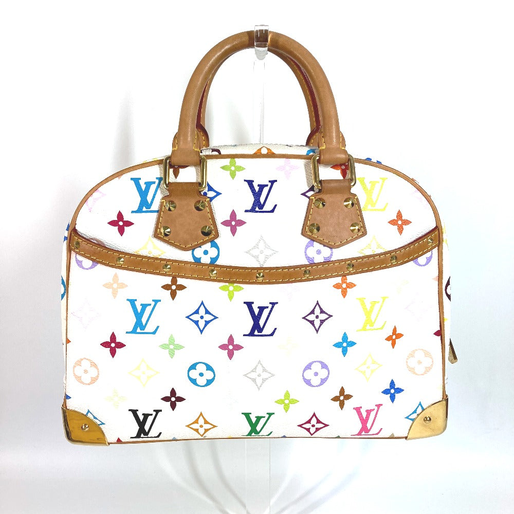 LOUIS VUITTON M92663 モノグラムマルチカラー トゥルーヴィル カバン ミニボストンバッグ ハンドバッグ モノグラムマルチカラーキャンバス レディース ブロン ホワイト - brandshop-reference