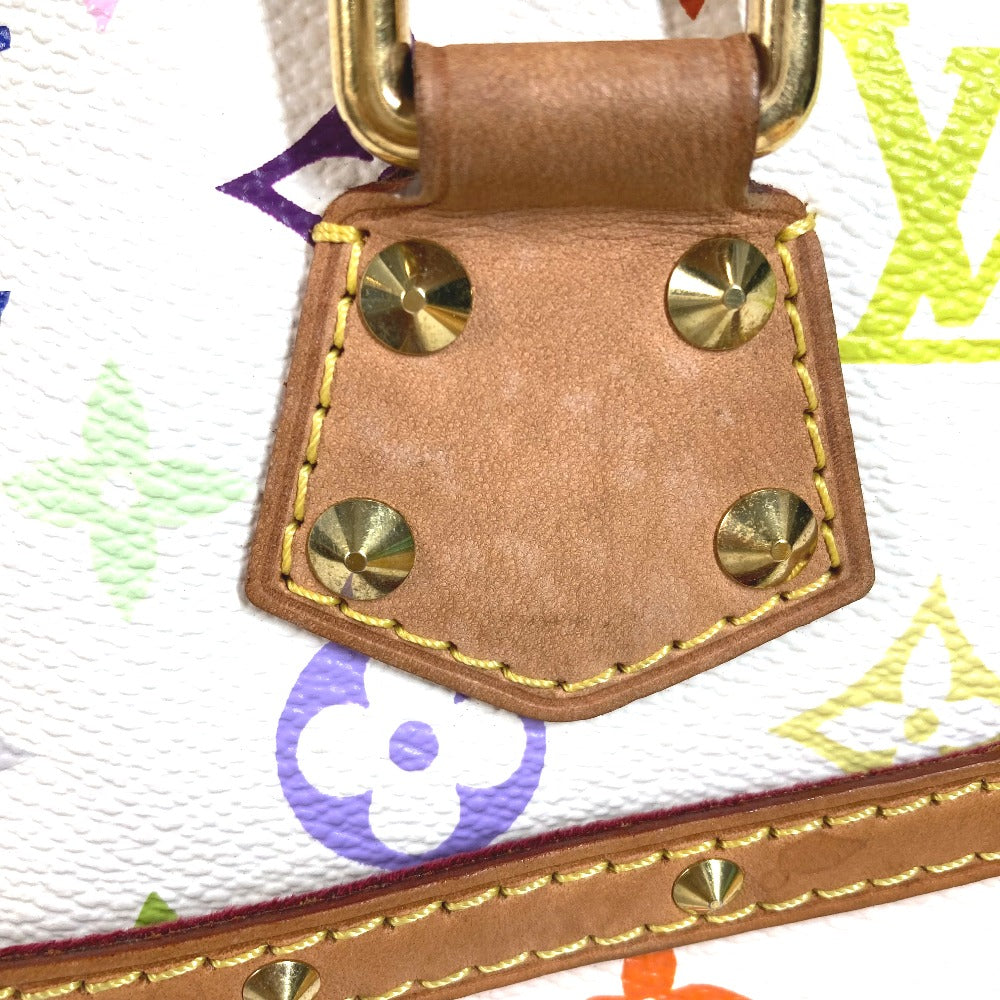 LOUIS VUITTON M92663 モノグラムマルチカラー トゥルーヴィル カバン ミニボストンバッグ ハンドバッグ モノグラムマルチカラーキャンバス レディース ブロン ホワイト - brandshop-reference