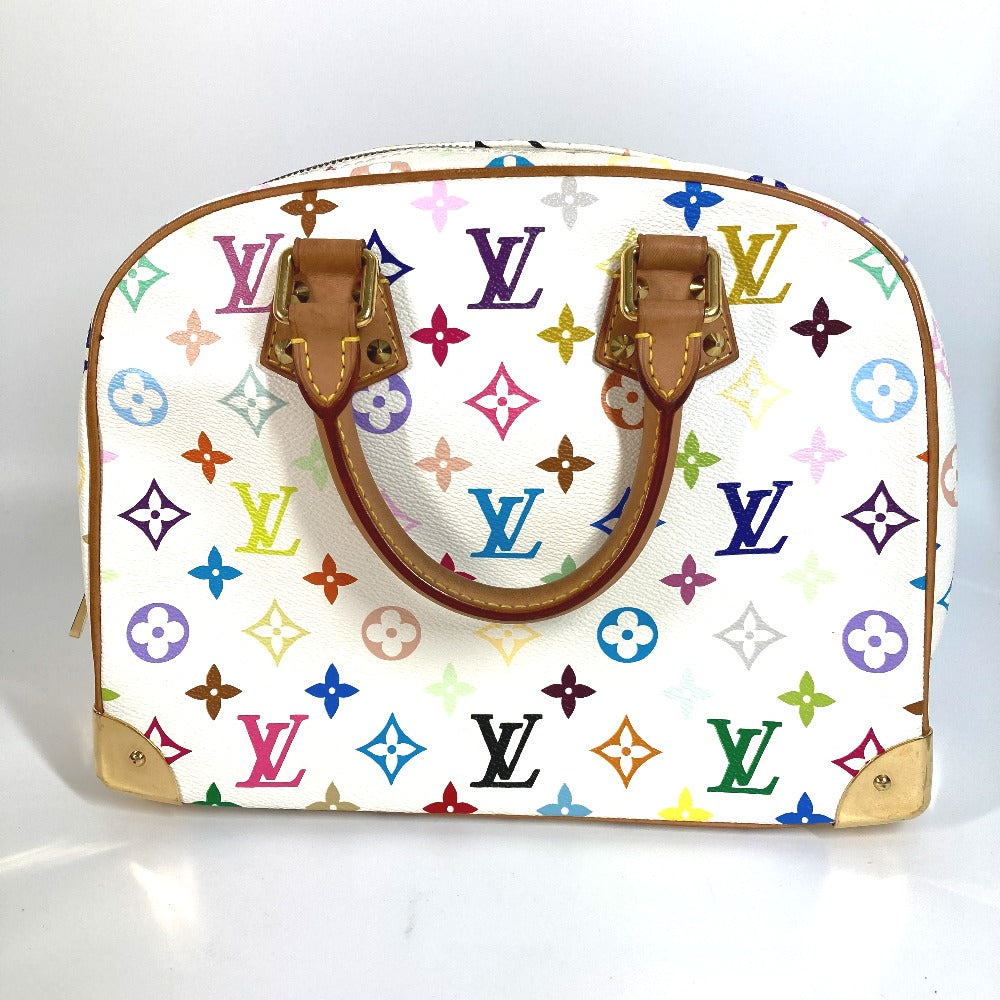 LOUIS VUITTON M92663 モノグラムマルチカラー トゥルーヴィル カバン ミニボストンバッグ ハンドバッグ モノグラムマルチカラーキャンバス レディース ブロン ホワイト - brandshop-reference