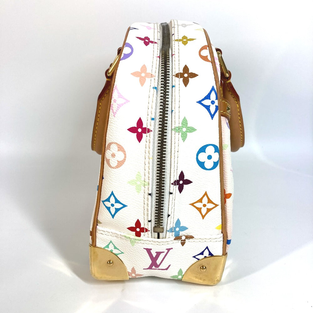 LOUIS VUITTON M92663 モノグラムマルチカラー トゥルーヴィル カバン ミニボストンバッグ ハンドバッグ モノグラムマルチカラーキャンバス レディース ブロン ホワイト - brandshop-reference