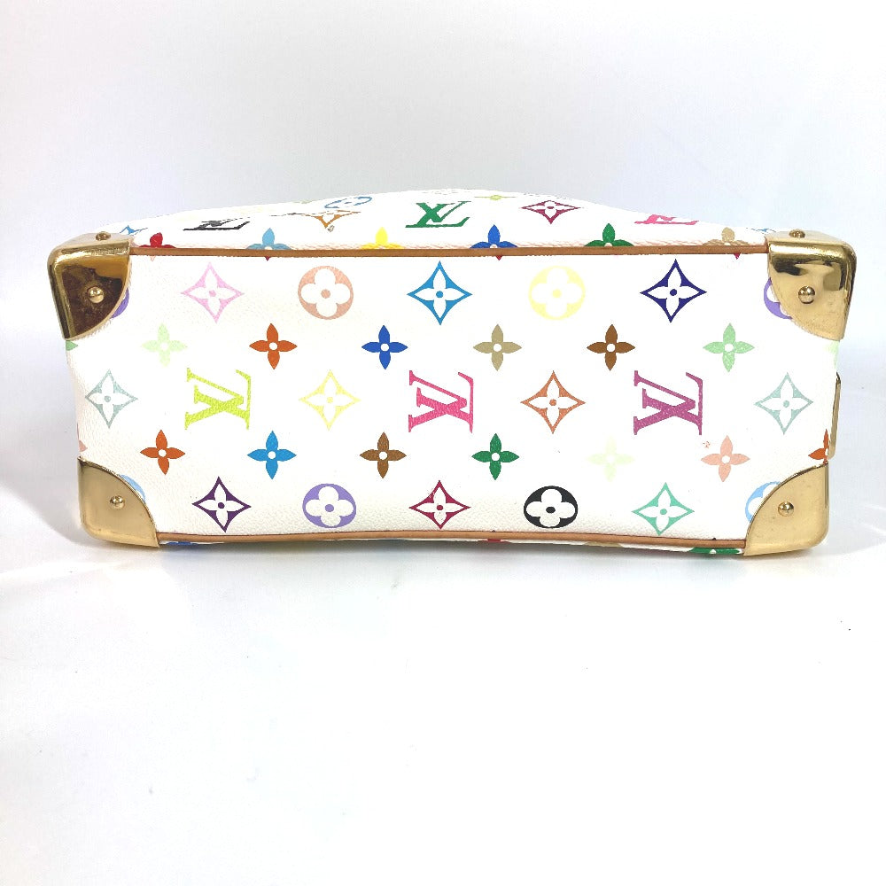 LOUIS VUITTON M92663 モノグラムマルチカラー トゥルーヴィル カバン ミニボストンバッグ ハンドバッグ モノグラムマルチカラーキャンバス レディース ブロン ホワイト - brandshop-reference