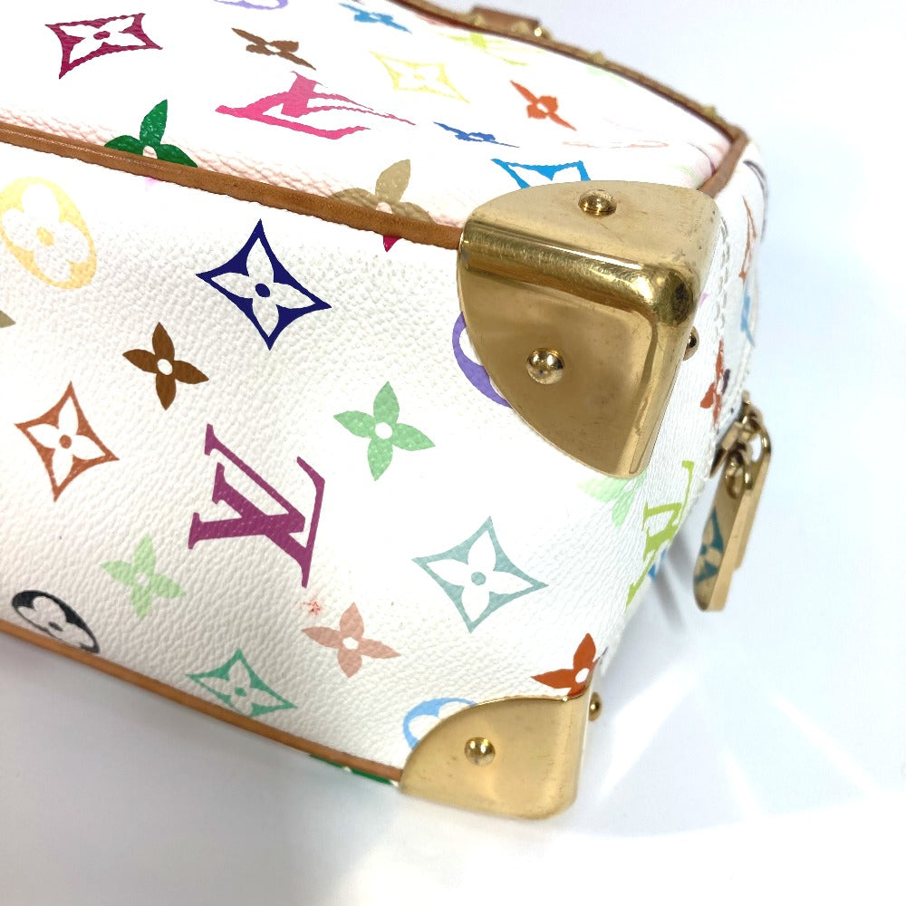 LOUIS VUITTON M92663 モノグラムマルチカラー トゥルーヴィル カバン ミニボストンバッグ ハンドバッグ モノグラムマルチカラーキャンバス レディース ブロン ホワイト - brandshop-reference