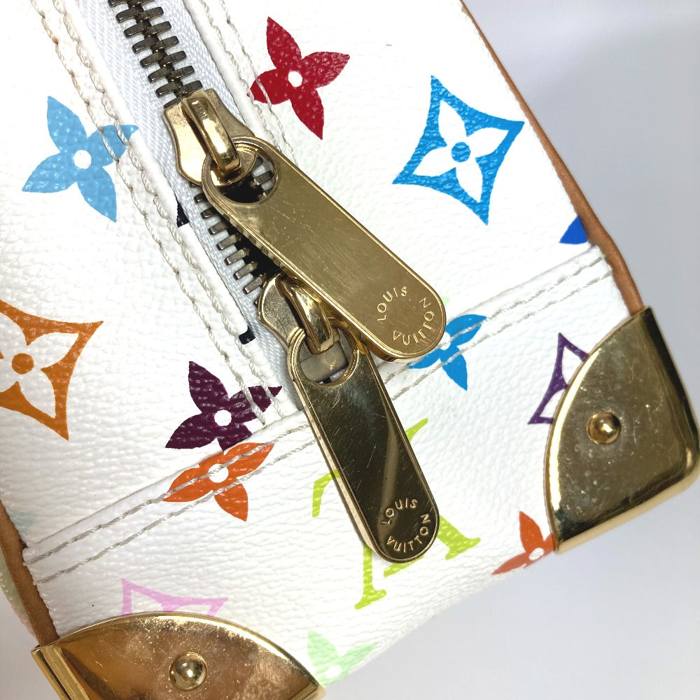 LOUIS VUITTON M92663 モノグラムマルチカラー トゥルーヴィル カバン ミニボストンバッグ ハンドバッグ モノグラムマルチカラーキャンバス レディース ブロン ホワイト - brandshop-reference