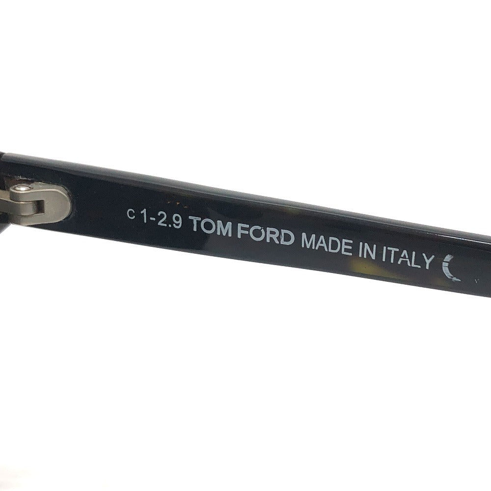 TOM FORD TF752 ウェリントン メガネ アイウェア フルリム べっ甲調 52N 50＜□21 145 サングラス プラスチック メンズ ブラウン - brandshop-reference