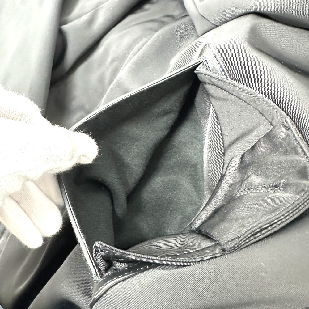 TOM FORD TFO637 WZIP レザーパイピング フーデッド アパレル モッズコート ナイロン メンズ ブラック - brandshop-reference