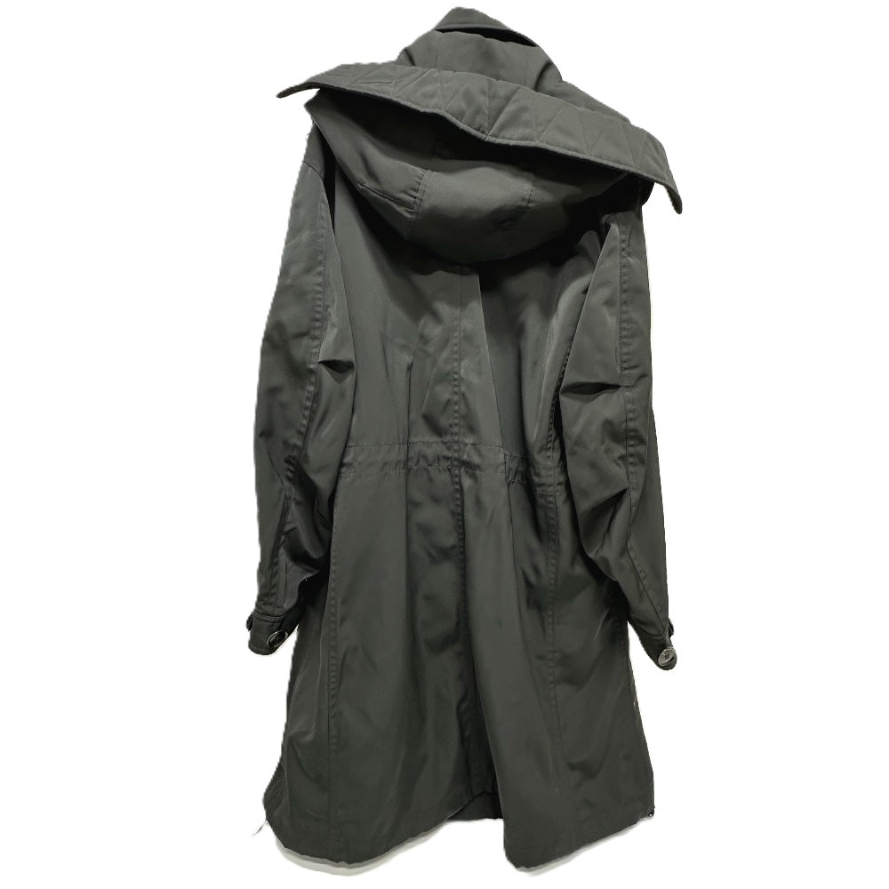 TOM FORD TFO637 WZIP レザーパイピング フーデッド アパレル モッズコート ナイロン メンズ ブラック - brandshop-reference