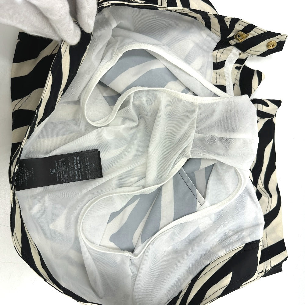 TOM FORD ゼブラ スイムパンツ 海パン ポケット付き ショートパンツ 水着 ポリエステル メンズ ホワイト - brandshop-reference