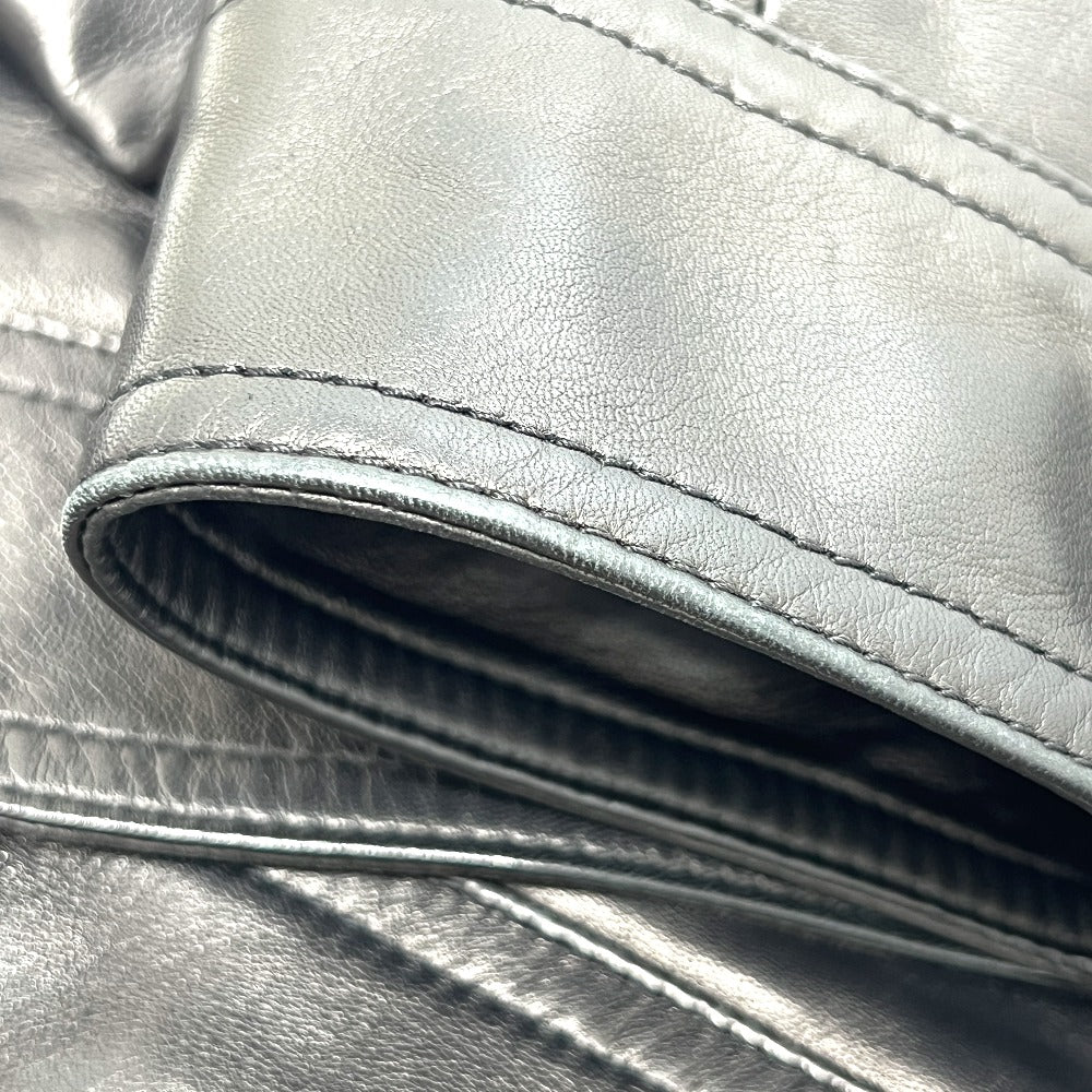 TOM FORD BA408 TFL968 ジップアップ ブルゾン アウター アパレル ライダースジャケット ラムレザー メンズ ブラック