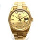 ROLEX 18238A K18 Solid Day Date 10P Diamond Automatic Winding Watch Watch K18 Men's Gold