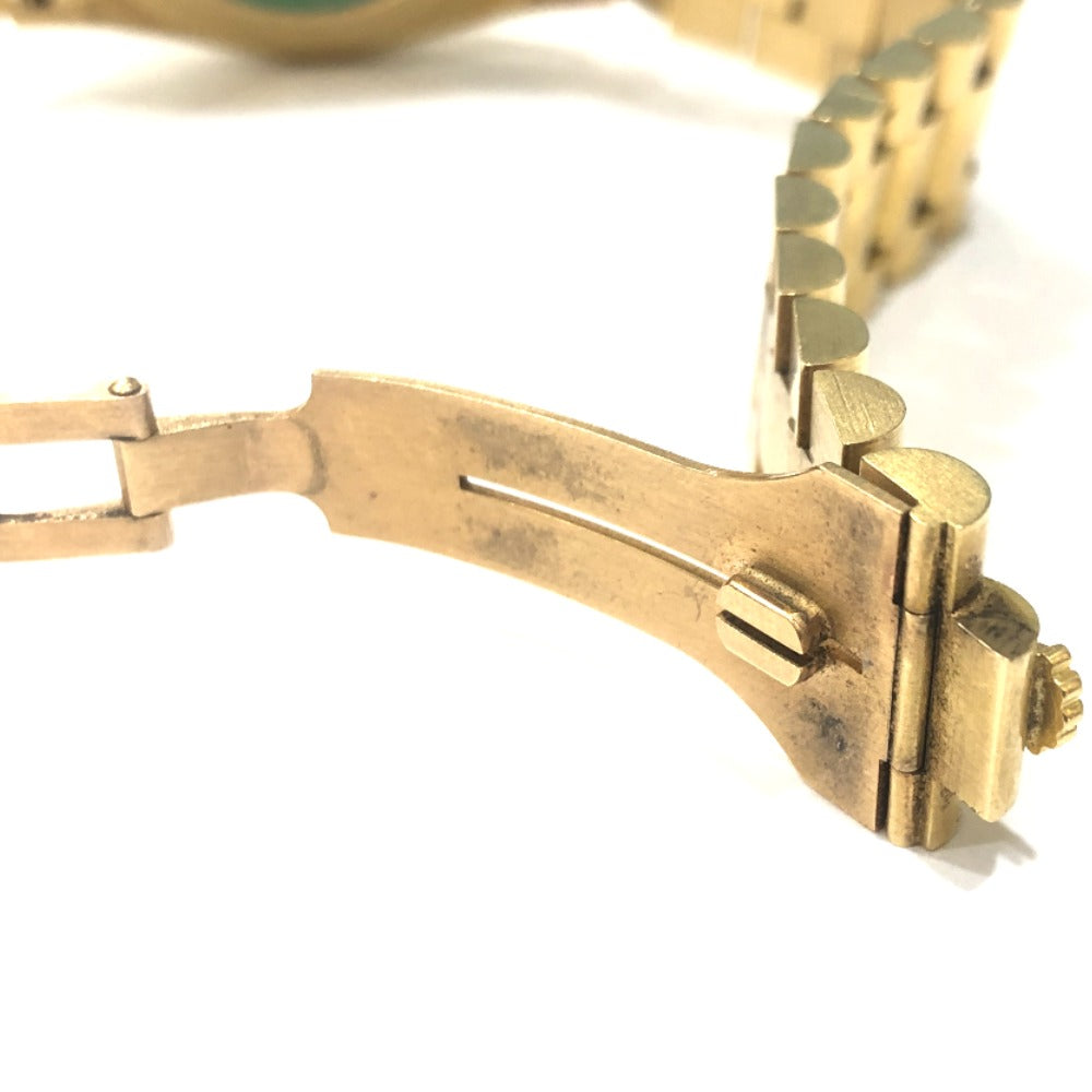 ROLEX 18238A K18 Solid Day Date 10P Diamond Automatic Winding Watch Watch K18 Men's Gold