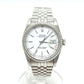 ROLEX 16220 デイトジャスト36 デイトジャスト R番 自動巻き 腕時計 SS/WG メンズ シルバー