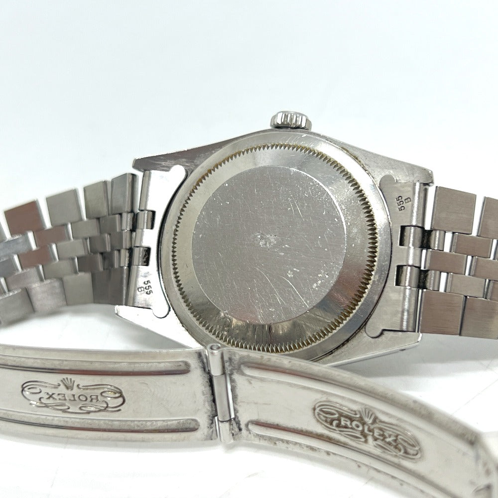 ROLEX 16220 デイトジャスト36 デイトジャスト R番 自動巻き 腕時計 SS/WG メンズ シルバー