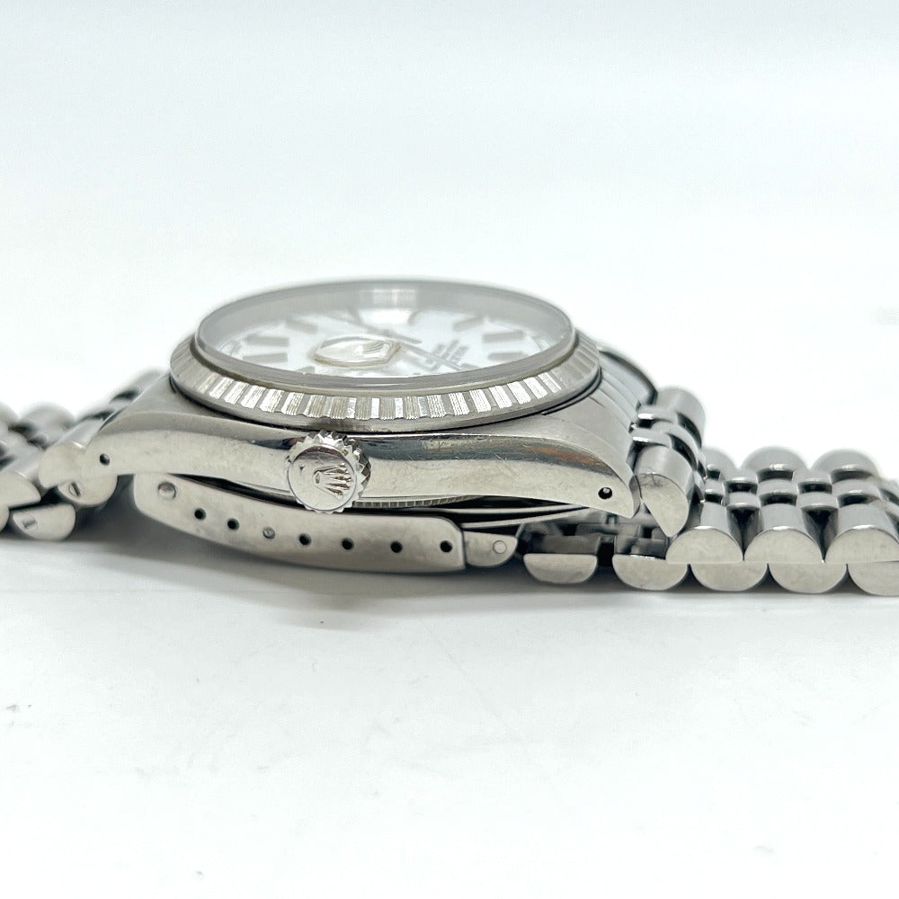 ROLEX 16220 デイトジャスト36 デイトジャスト R番 自動巻き 腕時計 SS/WG メンズ シルバー
