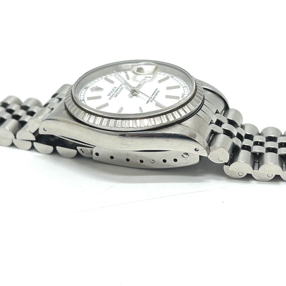 ROLEX 16220 デイトジャスト36 デイトジャスト R番 自動巻き 腕時計 SS/WG メンズ シルバー
