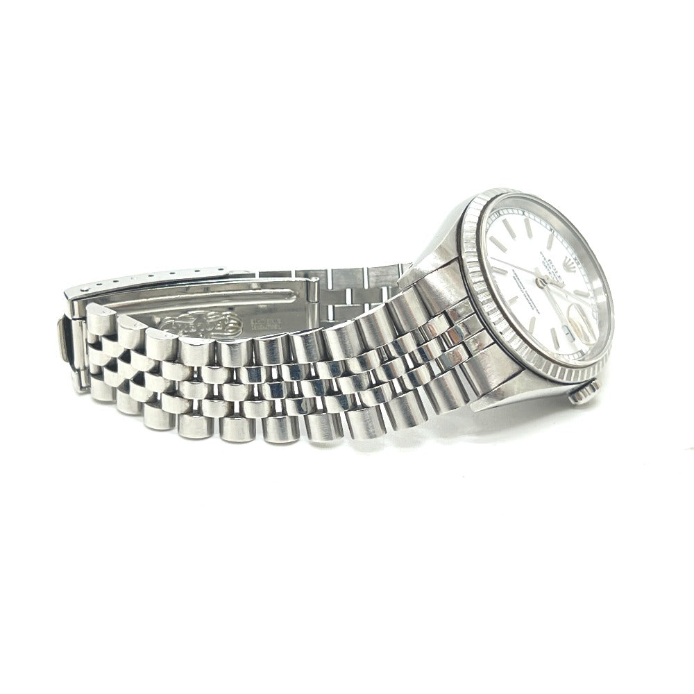 ROLEX 16220 デイトジャスト36 デイトジャスト R番 自動巻き 腕時計 SS/WG メンズ シルバー