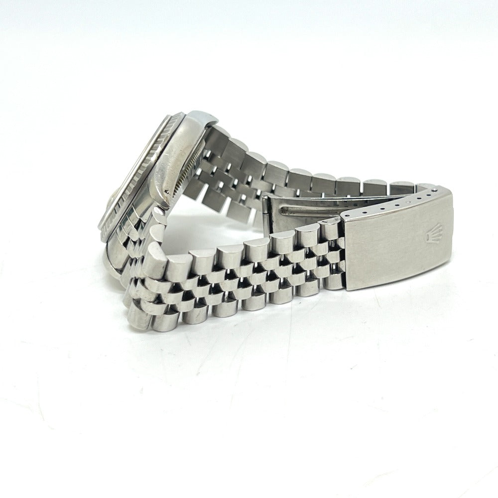 ROLEX 16220 デイトジャスト36 デイトジャスト R番 自動巻き 腕時計 SS/WG メンズ シルバー