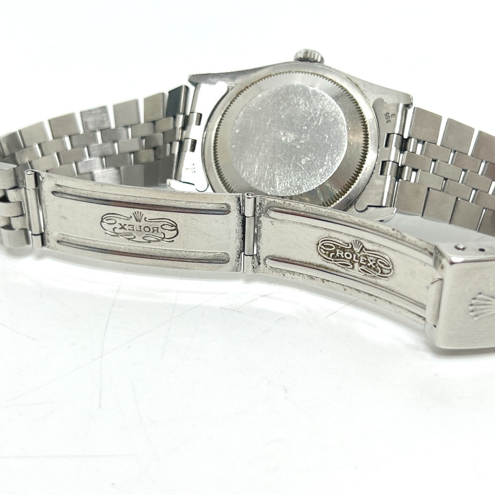 ROLEX 16220 デイトジャスト36 デイトジャスト R番 自動巻き 腕時計 SS/WG メンズ シルバー
