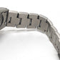 ROLEX 16570 Explorer II X-serial Automatic Date Watch Black Dial Wristwatch SS Men's Silver