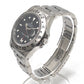 ROLEX 16570 Explorer II X-serial Automatic Date Watch Black Dial Wristwatch SS Men's Silver