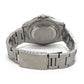 ROLEX 16570 Explorer II X-serial Automatic Date Watch Black Dial Wristwatch SS Men's Silver