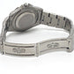ROLEX 16570 Explorer II X-serial Automatic Date Watch Black Dial Wristwatch SS Men's Silver