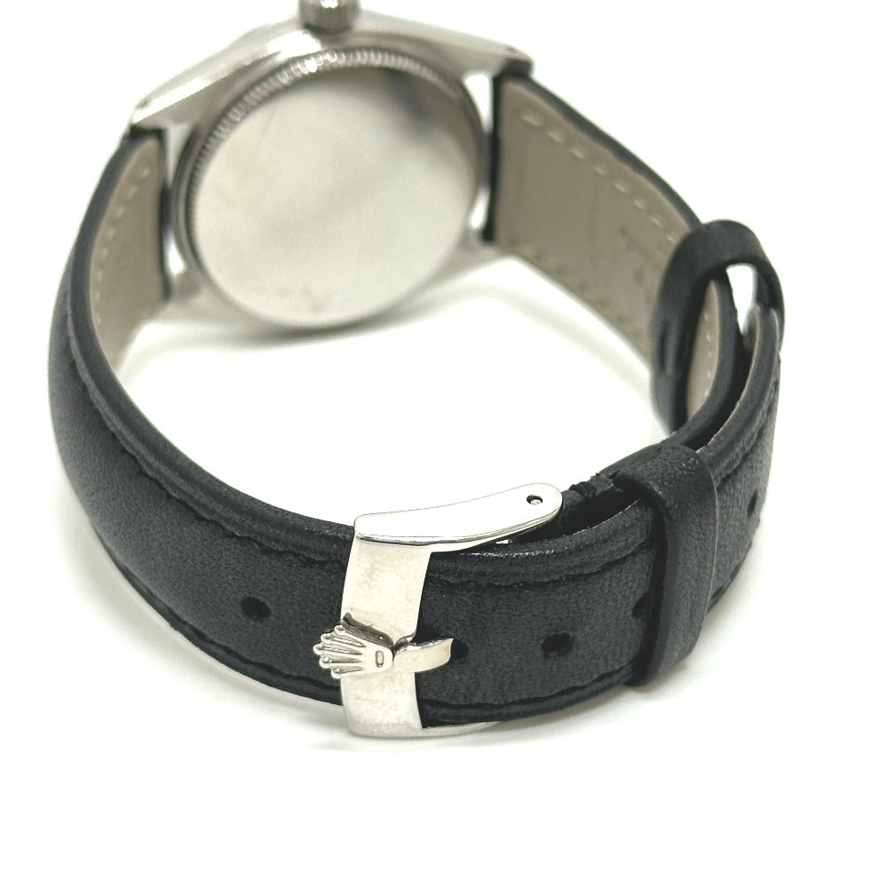 ROLEX 6466 オイスター プレシジョン 手巻き 腕時計 SS メンズ シルバー