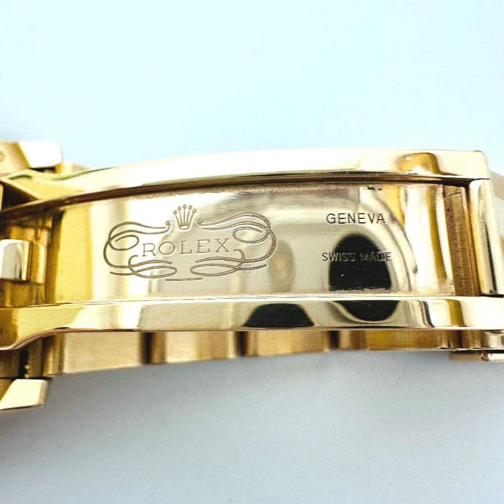 ROLEX 116505 Daytona Chronograph Automatic Random Black Dial Wristwatch K18RG Pink Gold Gold Used