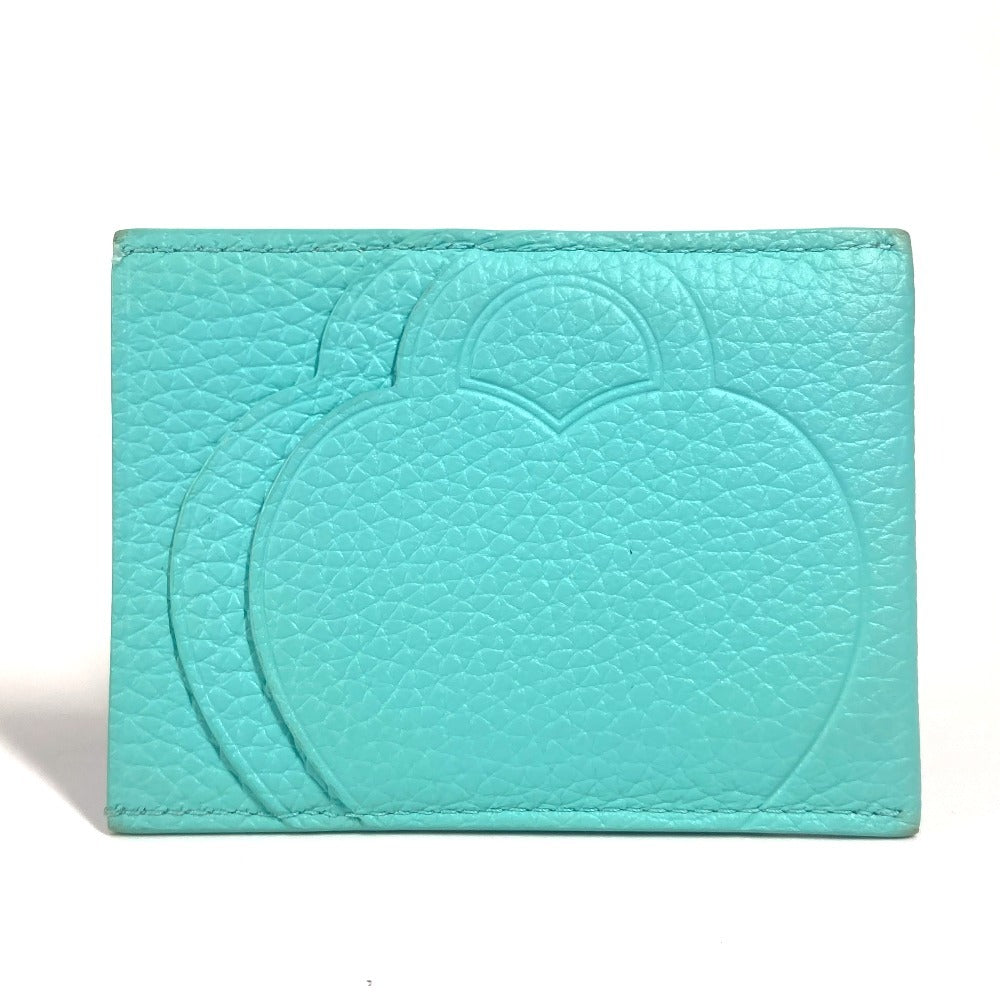 TIFFANY&Co. リターントゥティファニー ハート 名刺入れ パスケース カードケース レザー レディース ブルー - brandshop-reference