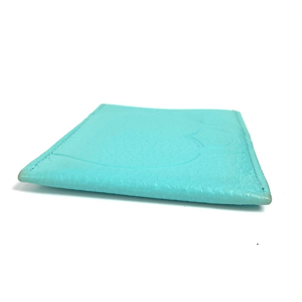 TIFFANY&Co. リターントゥティファニー ハート 名刺入れ パスケース カードケース レザー レディース ブルー - brandshop-reference