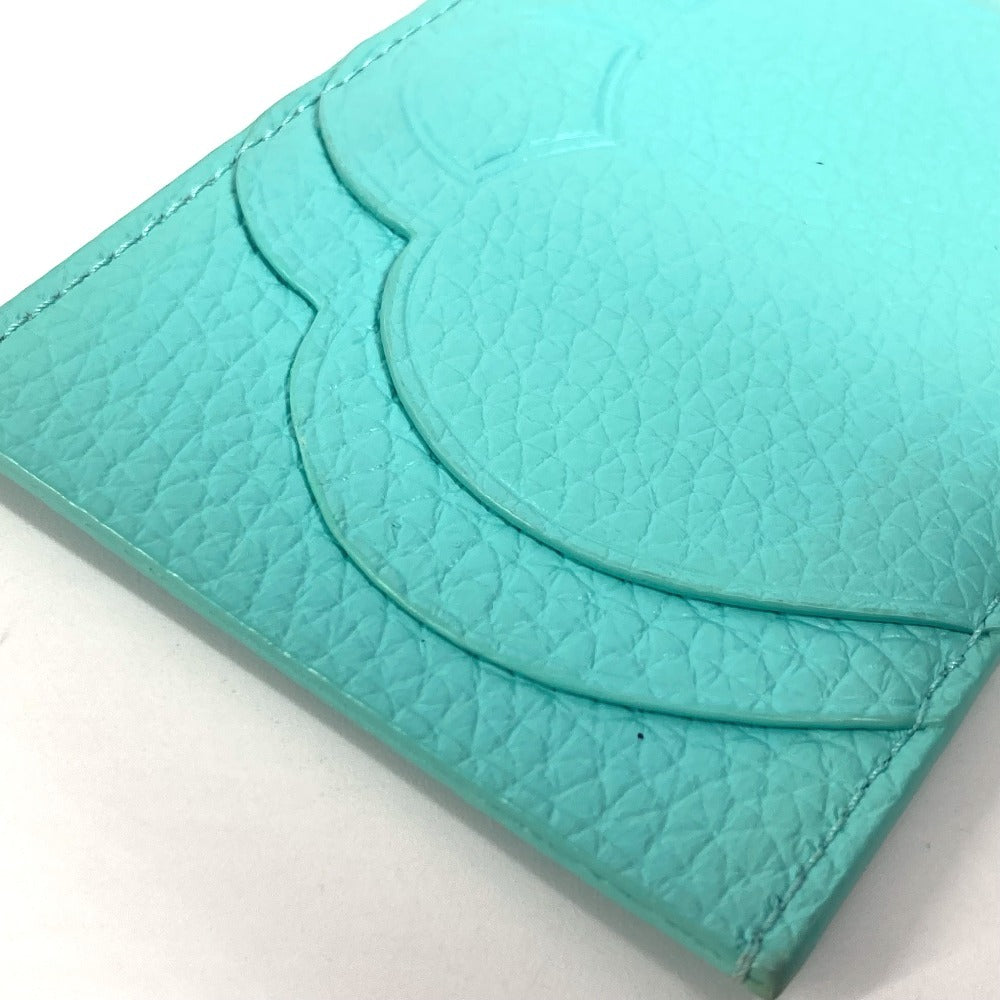 TIFFANY&Co. リターントゥティファニー ハート 名刺入れ パスケース カードケース レザー レディース ブルー - brandshop-reference