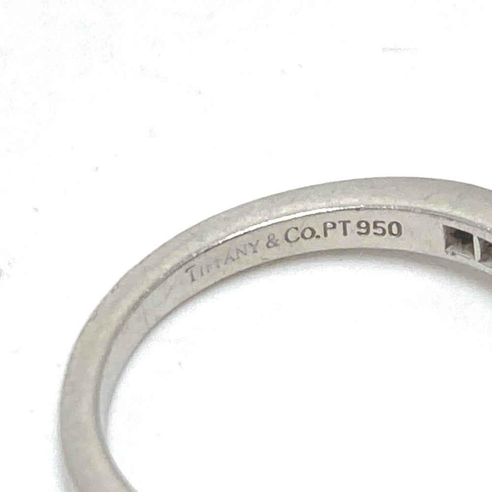 TIFFANY&Co. Pt950 リボン ダイヤモンド 指輪 アクセサリー プラチナ リング・指輪 Pt950 レディース シルバー - brandshop-reference