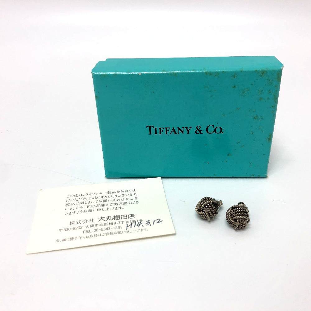 TIFFANY&Co. アクセサリー  ノット ツイスト   ピアス SV925 レディース