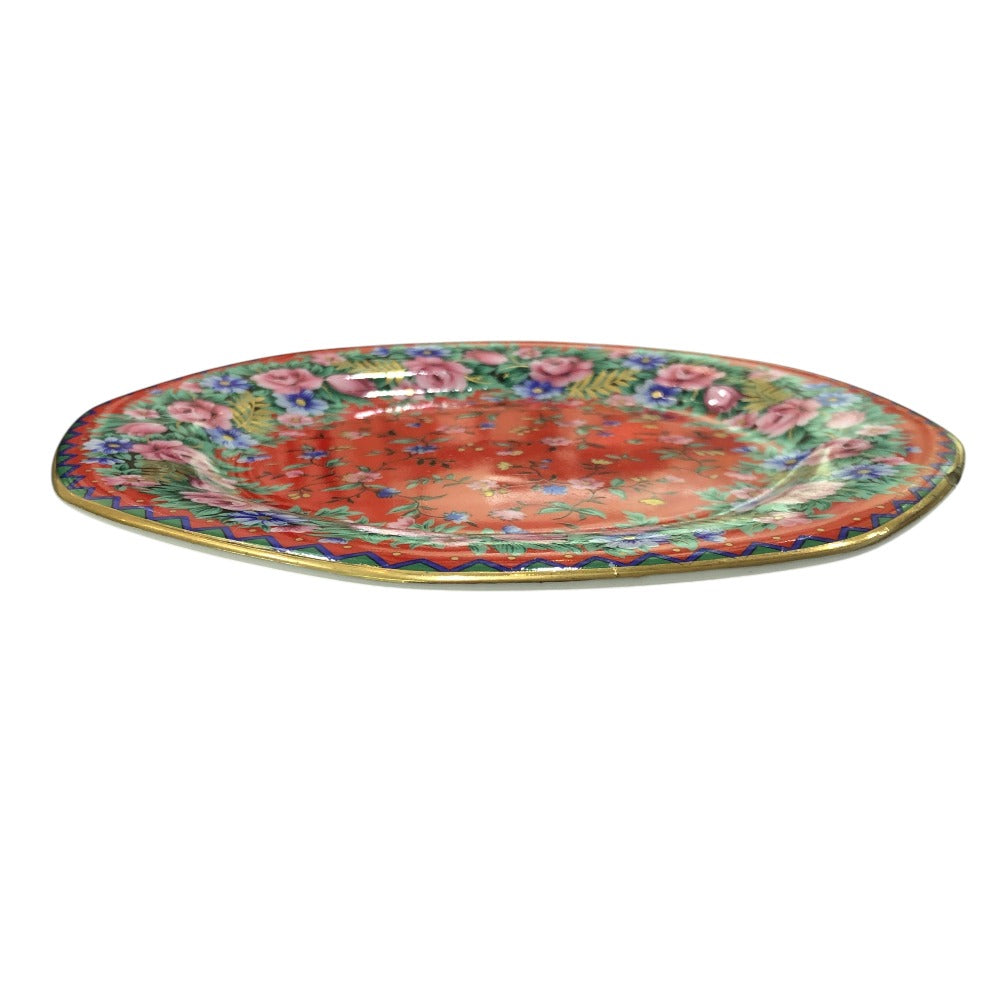 KENZO 花柄 Aito アイトー ヴィンテージ・ホーム キッチン用品 食器 プレート お皿 陶器 ユニセックス レッド