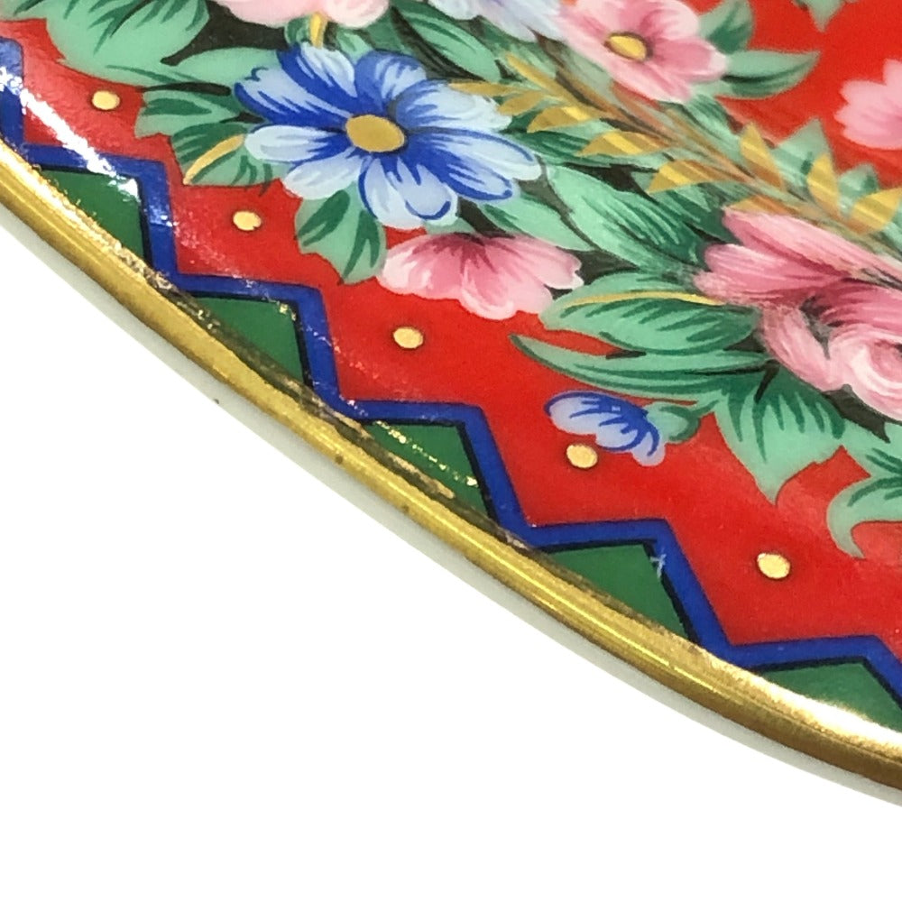 KENZO 花柄 Aito アイトー ヴィンテージ・ホーム キッチン用品 食器 プレート お皿 陶器 ユニセックス レッド