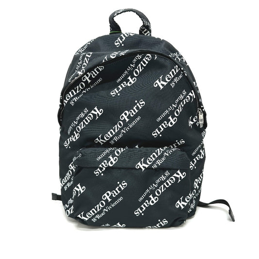 KENZO FE55SA513F23 Verdyコラボ バックパック カバン リュックサック ナイロン ユニセックス ブラック - brandshop-reference