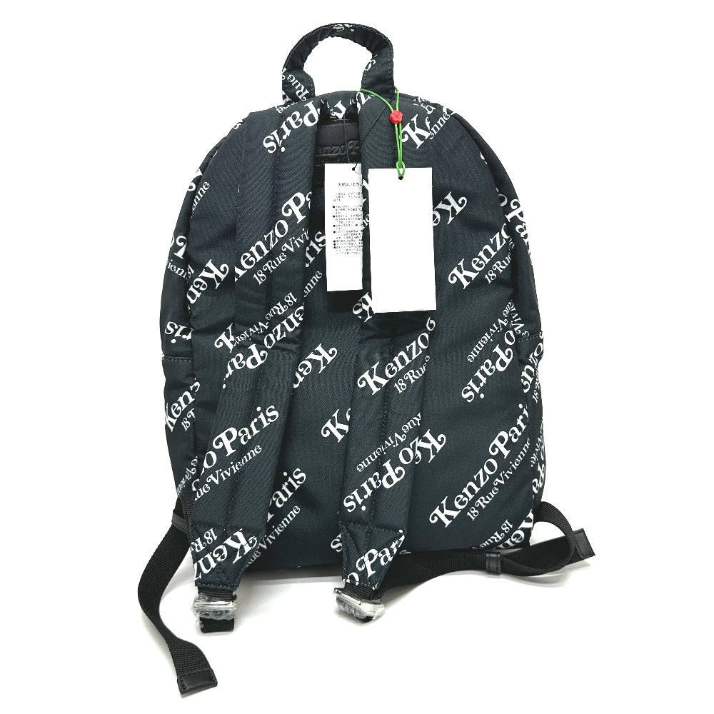 KENZO FE55SA513F23 Verdyコラボ バックパック カバン リュックサック ナイロン ユニセックス ブラック - brandshop-reference