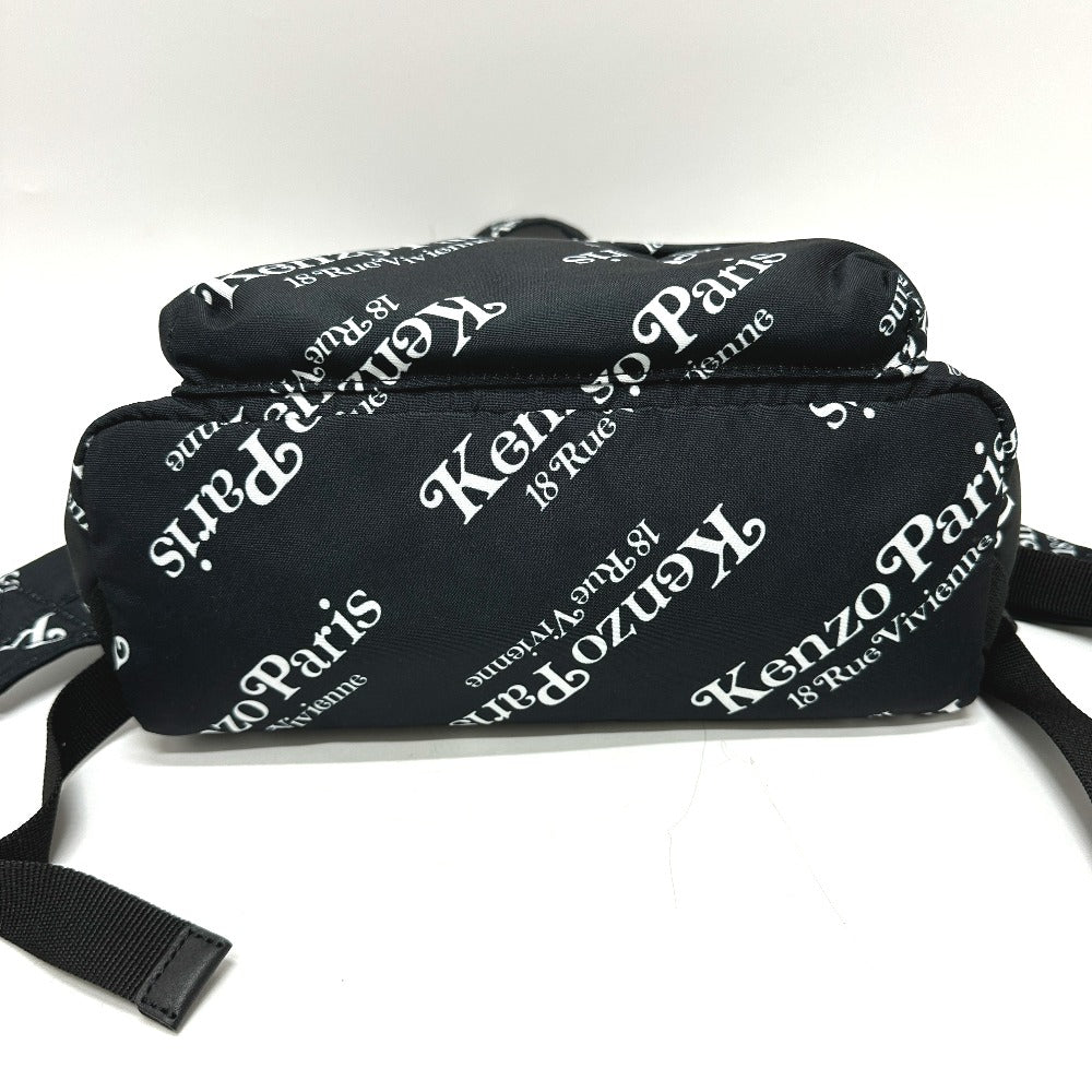 KENZO FE55SA513F23 Verdyコラボ バックパック カバン リュックサック ナイロン ユニセックス ブラック - brandshop-reference