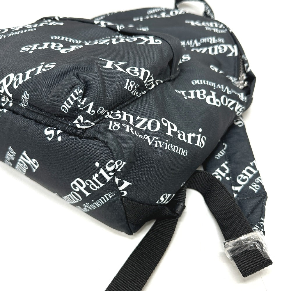 KENZO FE55SA513F23 Verdyコラボ バックパック カバン リュックサック ナイロン ユニセックス ブラック - brandshop-reference