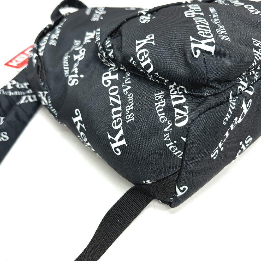 KENZO FE55SA513F23 Verdyコラボ バックパック カバン リュックサック ナイロン ユニセックス ブラック - brandshop-reference