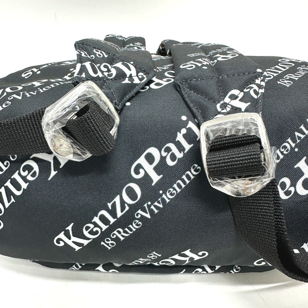 KENZO FE55SA513F23 Verdyコラボ バックパック カバン リュックサック ナイロン ユニセックス ブラック - brandshop-reference